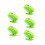 5Pcs Clockwork Jumping Frogs Plastic Educational Toys For Kids 10