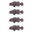 4 Unidades De Simulação De Garoupa Plástico 10