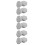 12 Pcs Children Slide Screw Caps 3cm Inner Diameter Plastic Covers 5
