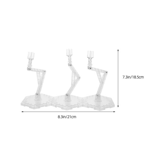 Trasparente Per Action Figure Base Espositiva Modellini 2