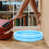 Pool Foot Bath Gonfiabile Con Pompa, Pieghevole Per 4