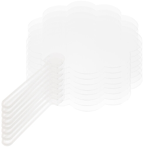 8 Ventagli Da Bambini PVC