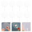 8 Ventagli Da Bambini PVC 5