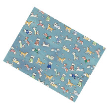 Pet Mat Ice Bed Pad Easy To Clean Ice Silk For-Dog Park Blue C