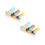 2 Set Torre Impilabile Bambini con e Stacker 9