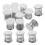 20Pcs Base De Metálica Para Brinquedo E Decoração 1