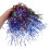 6 Pezzi Parrucche in Alluminio per Cosplay Feste 4