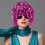 6 Pezzi Parrucche in Alluminio per Cosplay Feste 5