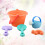 Set 5 Giocattoli Spiaggia PVC per Bambini 7