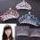 3Pcs Acessório Coroa Tiara Moda para Aniversário 9
