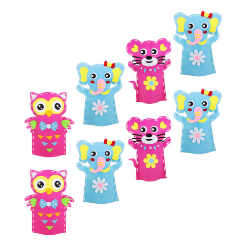16 Set Animali Da Te Marionetta Bambini 1