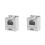 2Pcs Cozinha Miniatura Gás Para 7