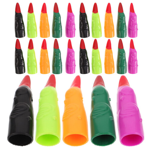 105 Peças Fingais De Plástico Para Halloween 1