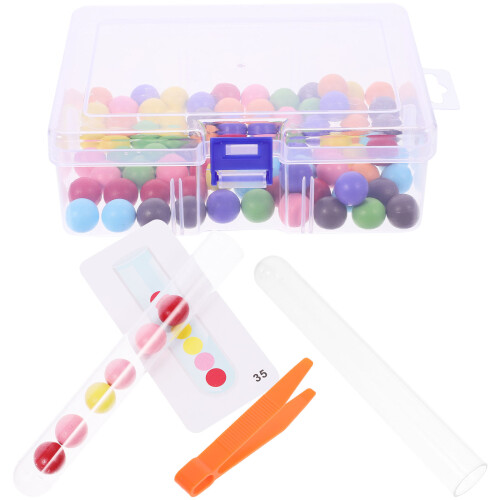 4 Conjuntos De Brinquedo Montessori Com Coloridas 2