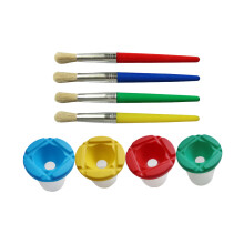 1 Conjunto/8 Peças Anti-Derrubada Pincel 4 Unidades
