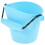 Balde Dobrável De Silicone Para E Brinquedos (Azul) 5