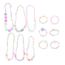 12 Unidades De Acrílico Coloridas Para Pulseira Colar Crianças