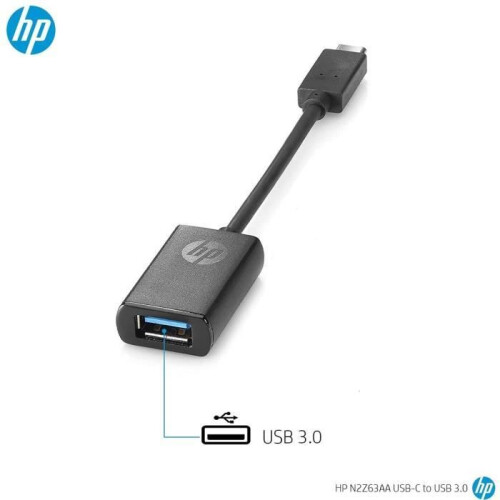 HP Adaptador USB - HP - USB-C a USB 3.0 - 14,08 cm - Conector A hembra - Conector C macho 2