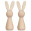 2 Pezzi Diy Coniglio In Legno Da Colorare 3