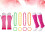 Neon Colar Pulseira Sem Manga 80 7