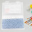1Set Box Bianco in Con Per Hobby Adesivi 6