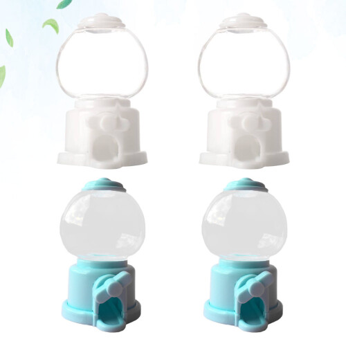 4 Pezzi Macchinette Per Rotanti Per Bambini (Bianco + ) 1