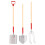 3Pcs Miniatura Ferramenta Jardinagem Rastelo 1