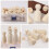 36 Pcs Crianças DIY Com Chapéus Fantoches Bonecas 9