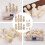 36 Pcs Crianças DIY Com Chapéus Fantoches Bonecas 11