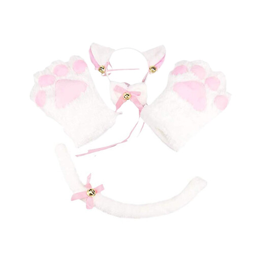 Conjunto De Com Tiara De Animal, Luvas E Sininho 1