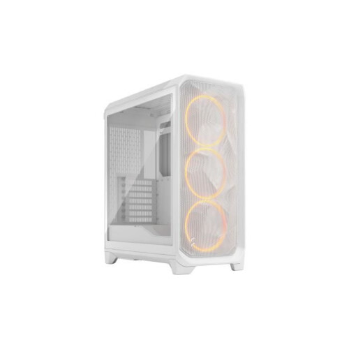 PC Behuizing - FRACTAL DESIGN - Meshify 3 RGB - E-ATX (277 mm) - 3 ventilatoren - USB Type C van 20 Gbps - Wit