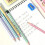2 Boxes Kids Non-Slip Triangle HB Pencils 12Pcs/Box Random Color 11