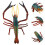 3Pcs Artificial Shrimp: Realistic Plastic Marine Decor For Desktop 11