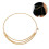 Femme Multilayer Or Accessoire Mode Pour 1