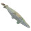 Realistic Plastic Atractosteus Spatula Fish Figurine Educational Toy 1