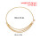 Femme Multilayer Or Accessoire Mode Pour 2
