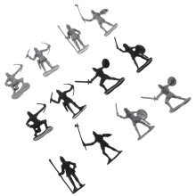 120 Pcs Warriors Medieval Soldiers Figures Playset For Kids