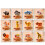 30 Unidades Borracha 3D Animal Para Lápis Presente 4