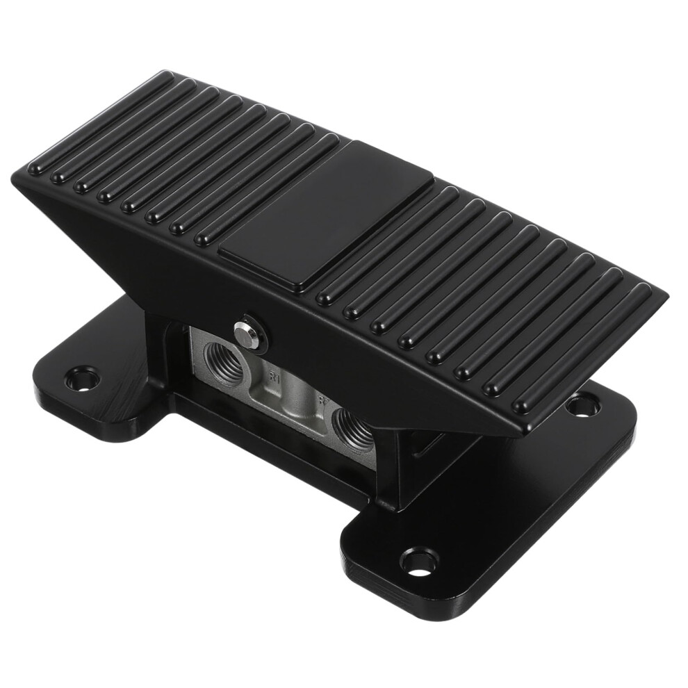 Pneumatic Foot Pedal Valve Momentary Nonslip Pressure Control Foot Switch For Tool Operation Clamp Woodworking Safety 9339159551004