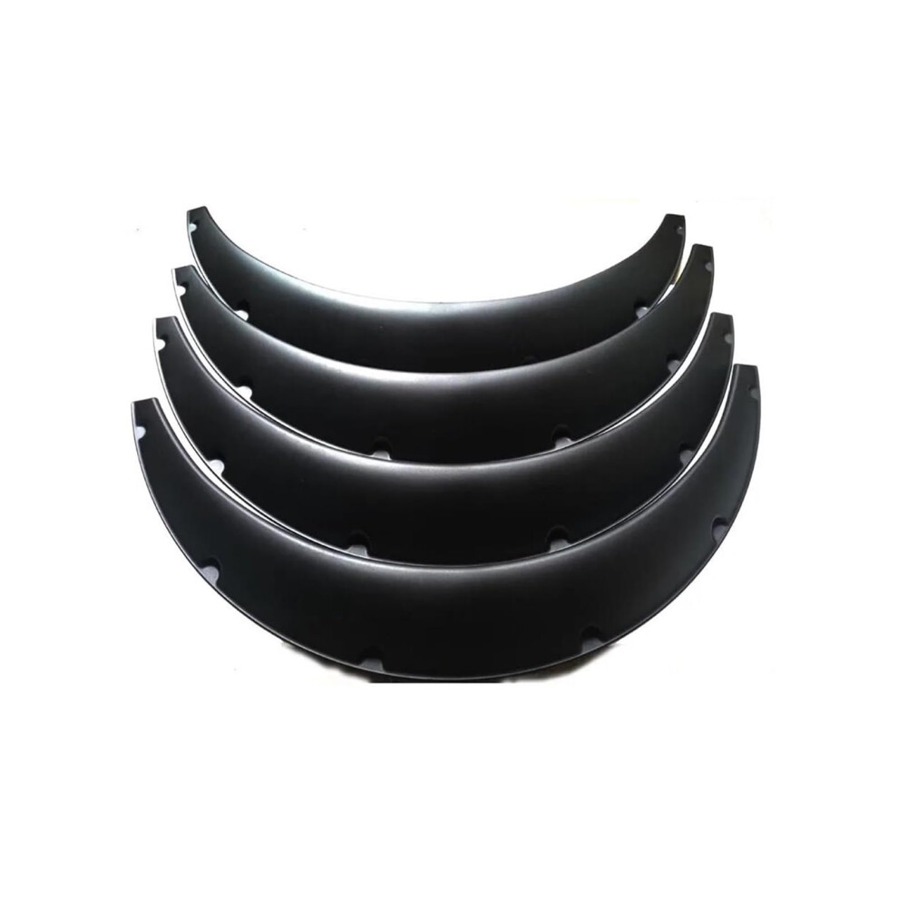 4Pcs 90Mm Universal Flexible Car Fender Flares Extra Wide Wheel Arch Trim With Screws 9105992616565