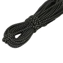 Round Elastics Stretch Cord for Garment-Black background whi