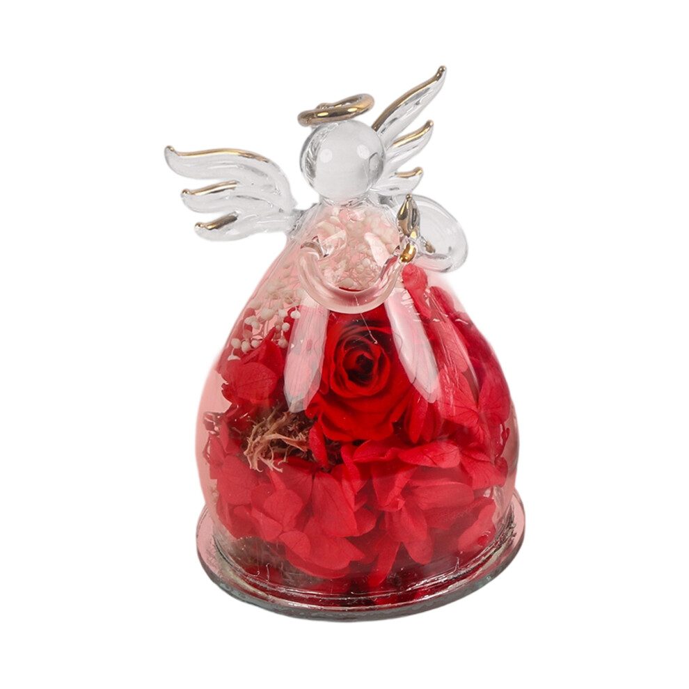 Eternal Roses Arrangement Angel Theme Sustainable-Red-image-OPC-PNG5V2C-NEW