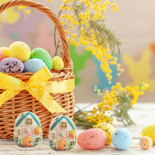 Multipurpose Felt Easters Decoration for Crafts Parties and-3 2
