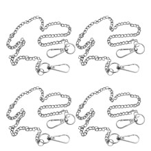 4Ud De Metal Para Cintura, Estilo Acrílico, Plata Para Mujeres