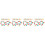 4 Sets Plastic Domino Set For Kids Educational Toy 4
