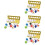 4Sets Educational Matching Egg Toy in Assorted Colors for Kids Play 6