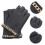One Pair Half Finger Gloves Performance Mittens Goth Disco Style 5