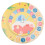 Wooden Teaching Clock For Kids Learning Time And Math 2