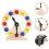 Wood Number Clock Toy Teaching Tool For Children Cognitive Learning 5