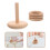 2 Set Ad In Legno Per Bambini 0-1 11